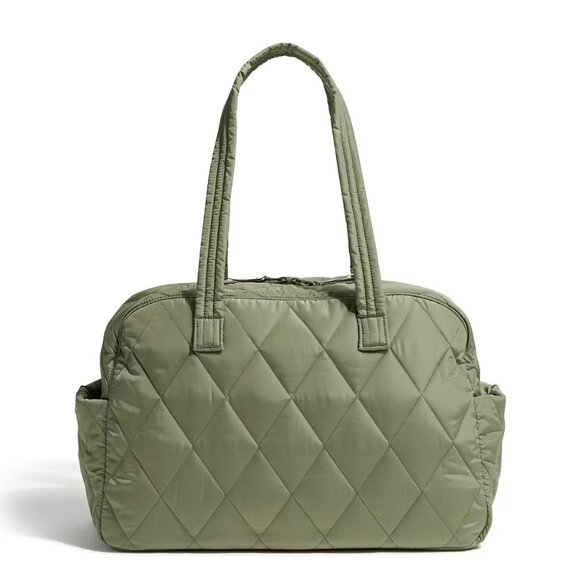 Vera Bradley Pumice Stone Outlet Ultralight Weekender Travel Bag/NWT - Picture 2 of 13